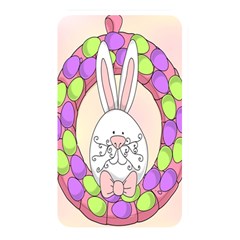 Make An Easter Egg Wreath Rabbit Face Cute Pink White Memory Card Reader by Mariart