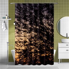 Arizona Sunset Shower Curtain 48  X 72  (small)  by JellyMooseBear