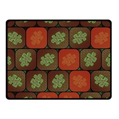 Information Puzzle Double Sided Fleece Blanket (small)  by linceazul