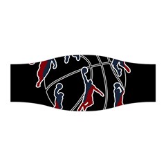 Basketball Never Stops Stretchable Headband by Valentinaart