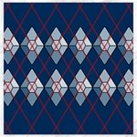 Diamonds and Lasers Argyle  Canvas 20  x 20   19 x19.27  Canvas - 1
