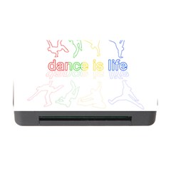 Dance Is Life Memory Card Reader With Cf by Valentinaart