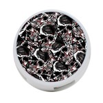 Skulls pattern 4-Port USB Hub (Two Sides)  Back