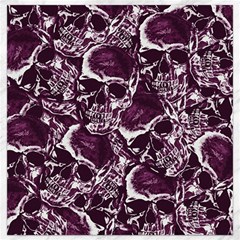 Skull Pattern Canvas 16  X 16   by ValentinaDesign