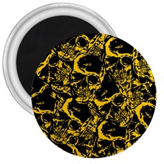 Skull Pattern 3  Magnets by ValentinaDesign