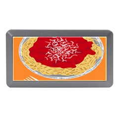 Instant Noodles Mie Sauce Tomato Red Orange Knife Fox Food Pasta Memory Card Reader (mini) by Mariart