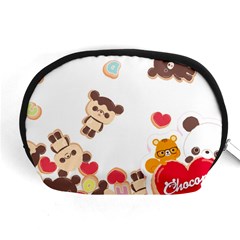 Chocopa Panda Accessory Pouches (medium)  by Nexatart