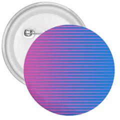 Turquoise Pink Stripe Light Blue 3  Buttons by Mariart