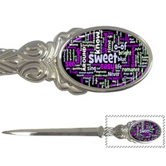 Writing Color Rainbow Sweer Love Letter Openers by Mariart