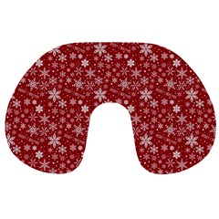 Merry Christmas Pattern Travel Neck Pillows by Nexatart