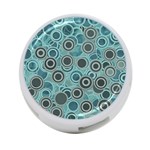 Abstract Aquatic Dream 4-Port USB Hub (Two Sides)  Front