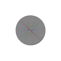 Square Rainbow Golf Ball Marker (4 Pack) by Nexatart