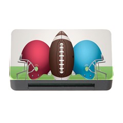 Helmet Ball Football America Sport Red Brown Blue Green Memory Card Reader With Cf by Mariart