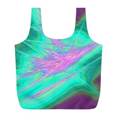 Big Bang Full Print Recycle Bags (l)  by ValentinaDesign