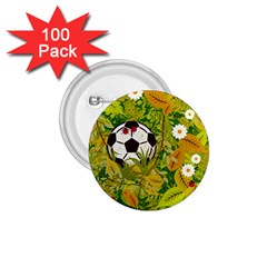 Ball On Forest Floor 1 75  Buttons (100 Pack)  by linceazul