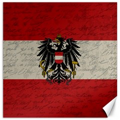 Vintage Flag - Austria Canvas 16  X 16   by ValentinaDesign