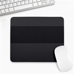 Gray And Black Thick Stripes Large Mousepads by digitaldivadesigns