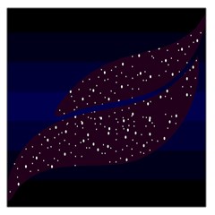 Contigender Flags Star Polka Space Blue Sky Black Brown Large Satin Scarf (square) by Mariart
