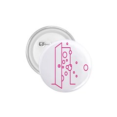 Deep Clean Bubbel Door Pink Polka Circle 1 75  Buttons by Mariart