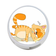 Even Cat Hates Monday 4-port Usb Hub (one Side) by Catifornia