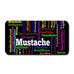 Mustache Medium Bar Mats by Mariart