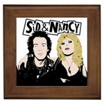 Sid and Nancy Framed Tiles Front