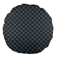 Pattern Large 18  Premium Flano Round Cushions by ValentinaDesign