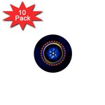 Power Core 1  Mini Buttons (10 pack)  Front