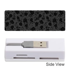 Floral Pattern Memory Card Reader (stick)  by ValentinaDesign