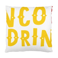 Cinco De Drinko Standard Cushion Case (one Side) by CraftyLittleNodes
