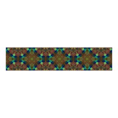 Seamless Abstract Peacock Feathers Abstract Pattern Velvet Scrunchie by Nexatart
