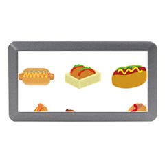 Hot Dog Buns Sauce Bread Memory Card Reader (mini) by Mariart