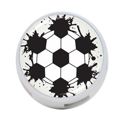Soccer Camp Splat Ball Sport 4-port Usb Hub (two Sides)  by Mariart