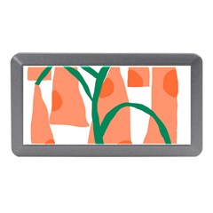 Portraits Plants Carrot Polka Dots Orange Green Memory Card Reader (mini) by Mariart