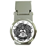 Ornate Buddha Money Clip Watches Front