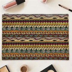 Aztec Pattern Cosmetic Bag (xxl)  by BangZart