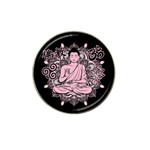 Ornate Buddha Hat Clip Ball Marker (10 pack) Front