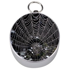 Spider Web Wallpaper 14 Silver Compasses by BangZart
