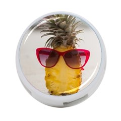 Pineapple With Sunglasses 4-port Usb Hub (one Side) by LimeGreenFlamingo