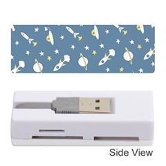 Space Rockets Pattern Memory Card Reader (stick)  by BangZart