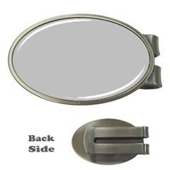 Solid Christmas Silver Money Clips (oval)  by PodArtist