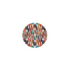 Colorful Geometric Abstract 1  Mini Buttons by linceazul