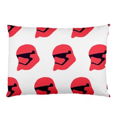 Stormtroper Pattern  Pillow Case (two Sides) by paulaoliveiradesign