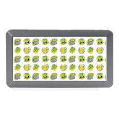 St Patrick S Day Background Symbols Memory Card Reader (mini) by BangZart