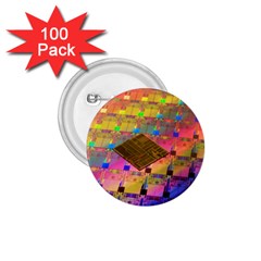 Technology Circuit Pentium Die 1 75  Buttons (100 Pack)  by BangZart