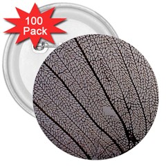 Sea Fan Coral Intricate Patterns 3  Buttons (100 Pack)  by BangZart