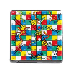 Snakes And Ladders Memory Card Reader (square) by BangZart