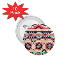 Aztec Pattern 1 75  Buttons (10 Pack) by BangZart