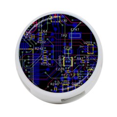 Technology Circuit Board Layout 4-port Usb Hub (one Side) by BangZart