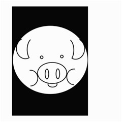 Pig Logo Small Garden Flag (two Sides) by BangZart